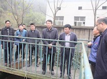 陈廷剑率队巡查石羊河
