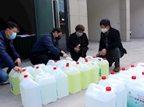 区政协民进界别委员捐赠医药防护物资