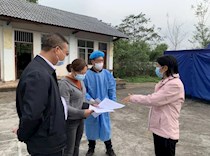 大足区政协主席廖文丽到智凤街道黄连、福寿、永福等社区督导疫情防控工作